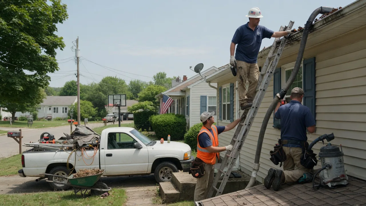 Gutter Installation in Stringer, MS near me
